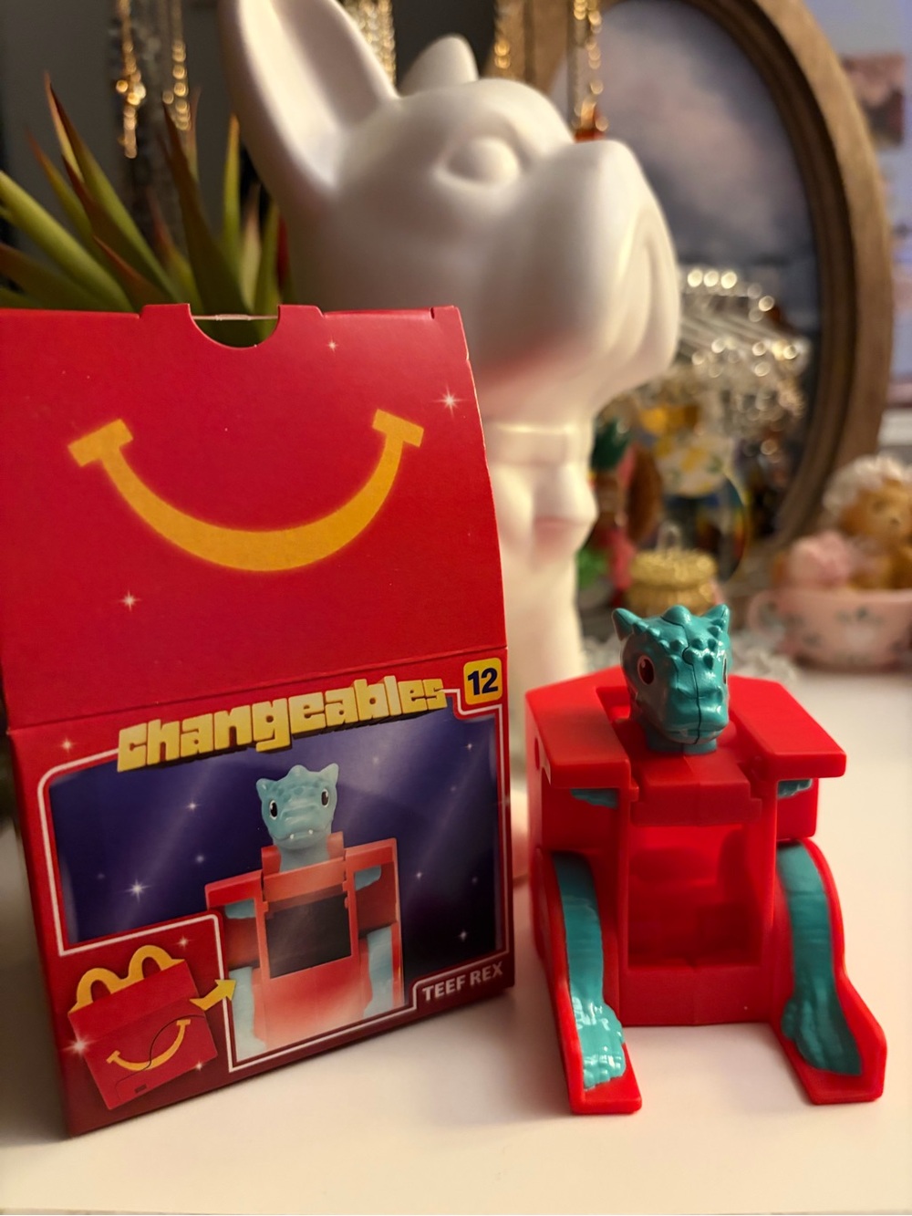 McDonald’s Changeables Happy Meal Toy - Teef Rex #12